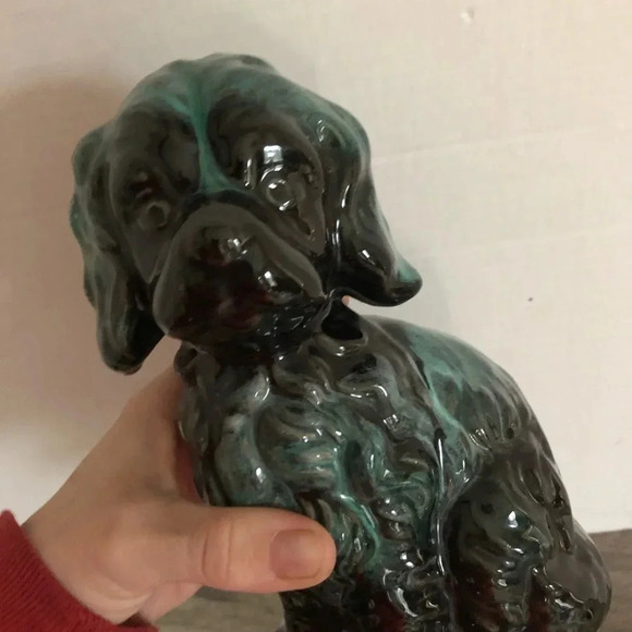 Vtg Drip Glaze Dog - Picture 8 of 11